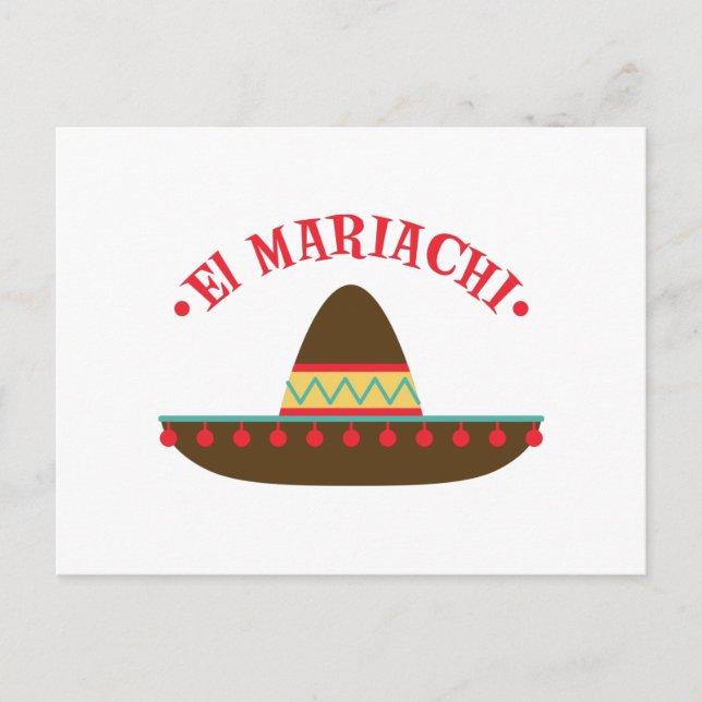 El Mariachi Postkarte (Vorderseite)