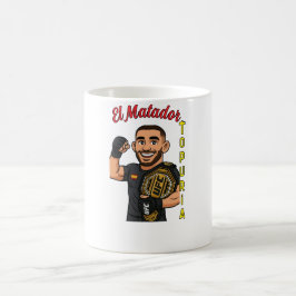 El Matador, Topuria, UFC Fighter Kaffeetasse