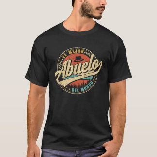 El Mejor Abuelo Del Mundo Men Retro Vintage Dekora T-Shirt