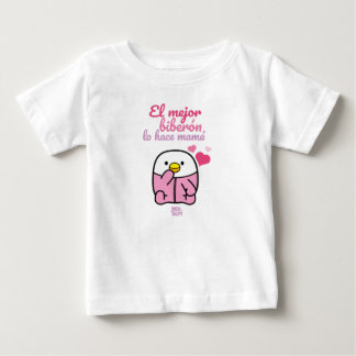 │El mejor biberón lo hace mamá Baby T-shirt