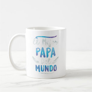 El Mejor Papa Del Mundo Vater Vathers Day Kaffeetasse