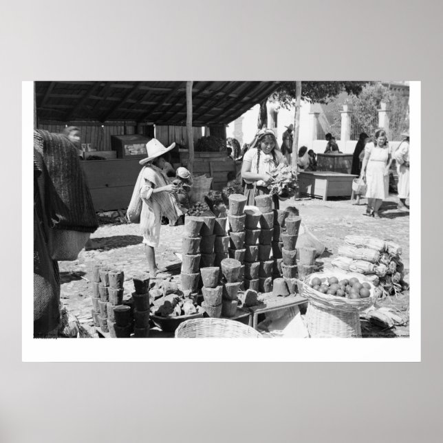 El Mercado, San Cristobal de Las Casas Poster (Vorne)
