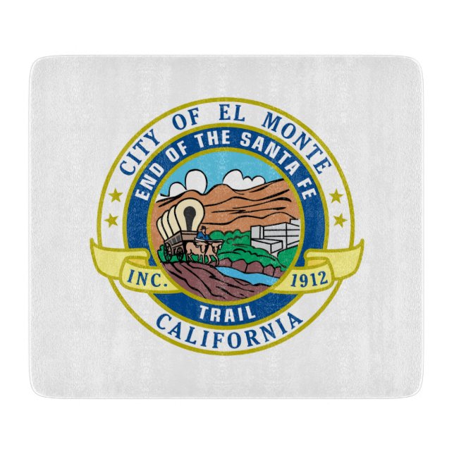 El Monte (Kalifornien) City Siegel Schneidebrett (Vorderseite)