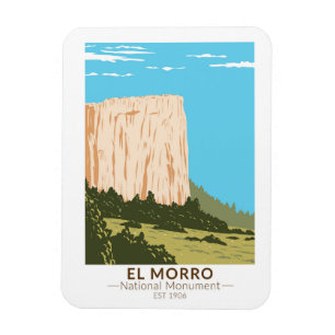 El Morro National Monument Inschriftenstein Magnet