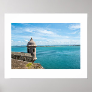El Morro Old San Juan Bay Fotografie drucken/ Poster