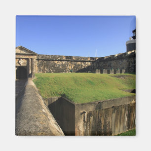 El Morro, San Felipe Castle, Drawbridge, Vordersei Magnet
