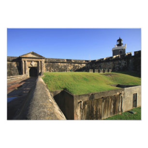 El Morro, San Felipe-Kastell, Zugbrücke, vorne Fotodruck