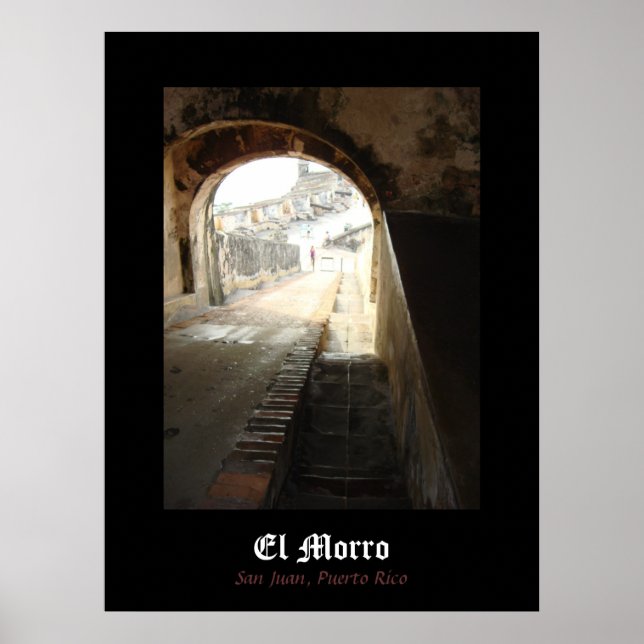 El Morro, San Juan, Puerto Rico Poster (Vorne)