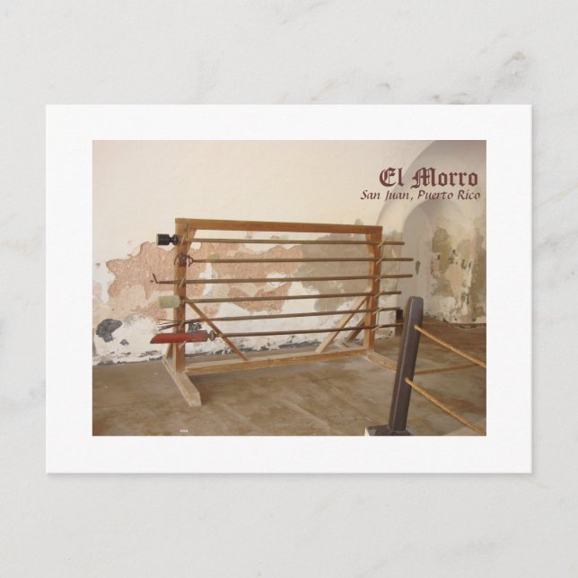 El Morro, San Juan, Puerto Rico Postkarte (Vorderseite)