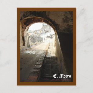 El Morro, San Juan, Puerto Rico Postkarte