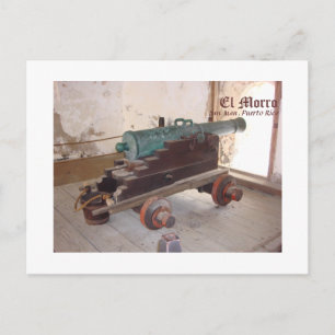 El Morro, San Juan, Puerto Rico Postkarte