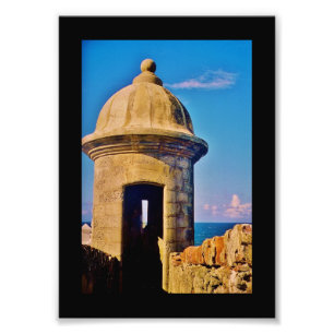 El Morro Watchtower Fotodruck