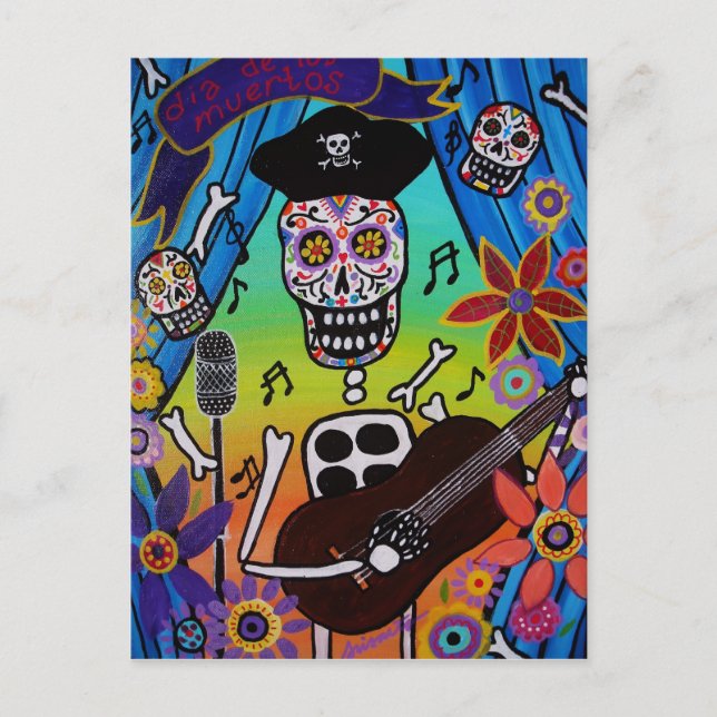 EL MUSIKERO POSTKARTE (Vorderseite)