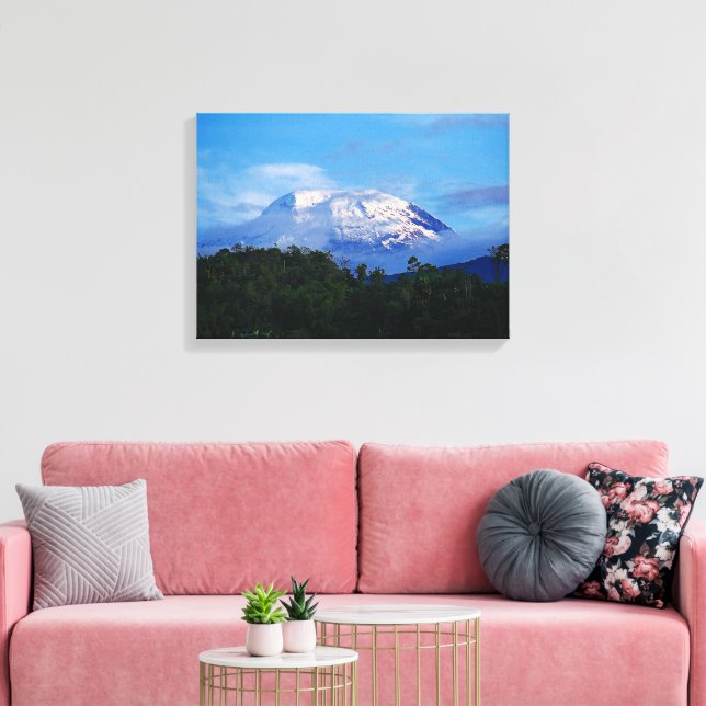El Nevado del Toima Canvas Print Leinwanddruck (Insitu (Wohnzimmer))