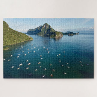 El Nido Palawan Island Philippinen Luftansicht Puzzle