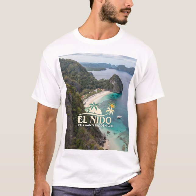 El Nido: Palawans verborgenes Juwel T-Shirt (Vorderseite)