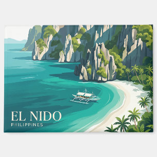 El Nido Philippinen Magnet
