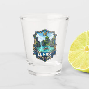 El Nido Philippinen Schnapsglas