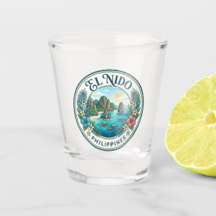 El Nido Philippinen Schnapsglas