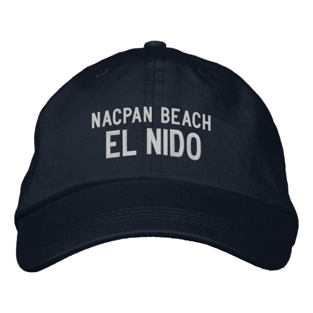 El Nido Philippines Baseball Hat Bestickte Baseballkappe (Vorderseite)