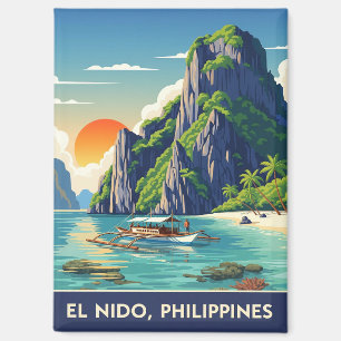 El Nido Philippines Reisen Magnet