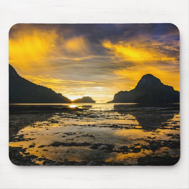El Nido Sunset Mousepad (Vorne)