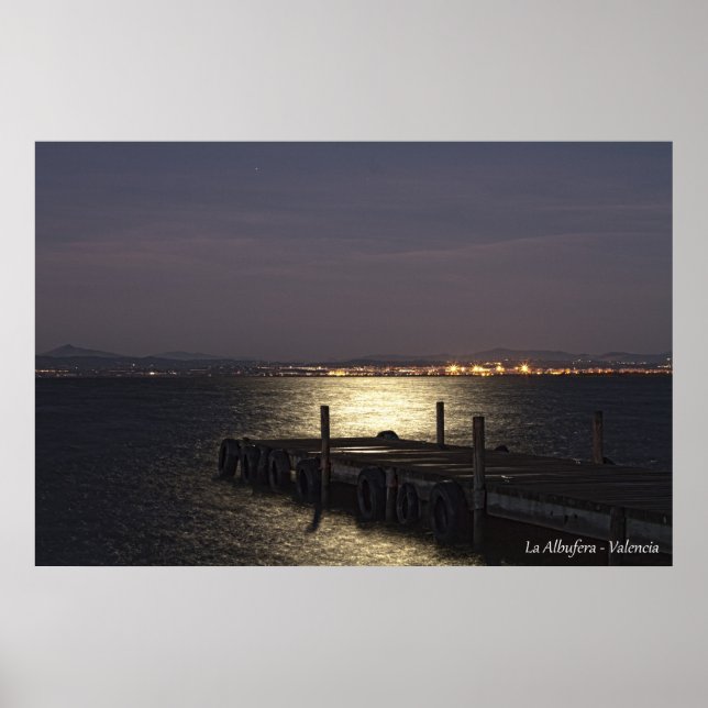 El Palmar Valencia España Albufera Poster (Vorne)