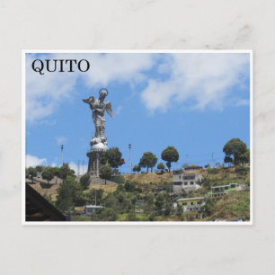 el panecillo quito postkarte