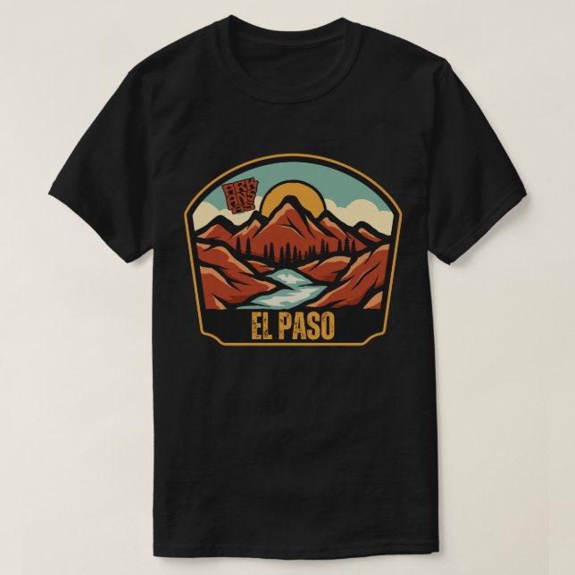 El Paso, Arkansas T - Shirt (Design vorne)