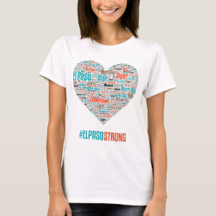 El Paso Herz 2019 - OldEP Thema-Licht-Shirts T-Shirt
