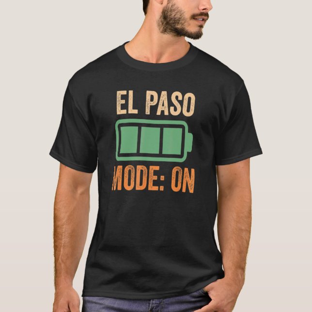 El-Paso-Modus bei Akkudesign T-Shirt (Vorderseite)