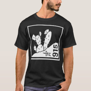 El Paso Texas Berge Kaktus T-Shirt