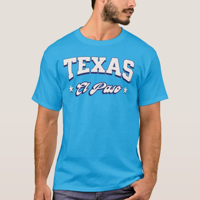 El Paso Texas Shirt (Vorderseite)