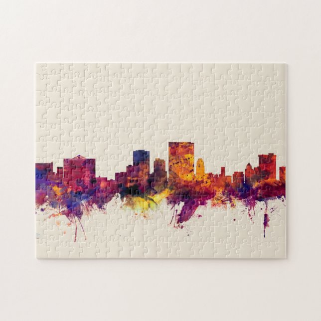 El Paso Texas Skyline Puzzle (Horizontal)
