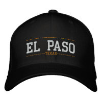 El Paso Texas USA Stickereihats