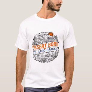 eL pASO tEXAS WÜSTENLANDSCHAFTSENTWURF T-Shirt