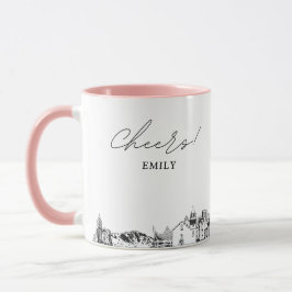 El Paso Wedding Personalisiert Coffee Tasse
