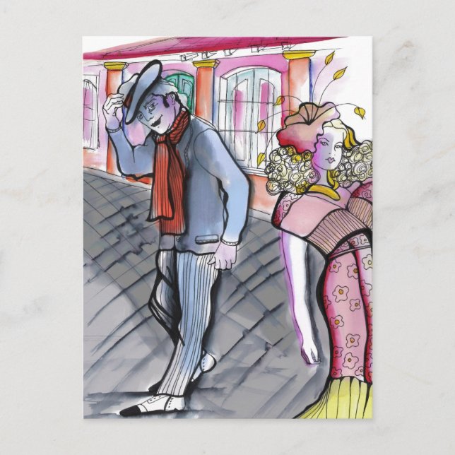 El Piropo Tango Postkarte (Vorderseite)