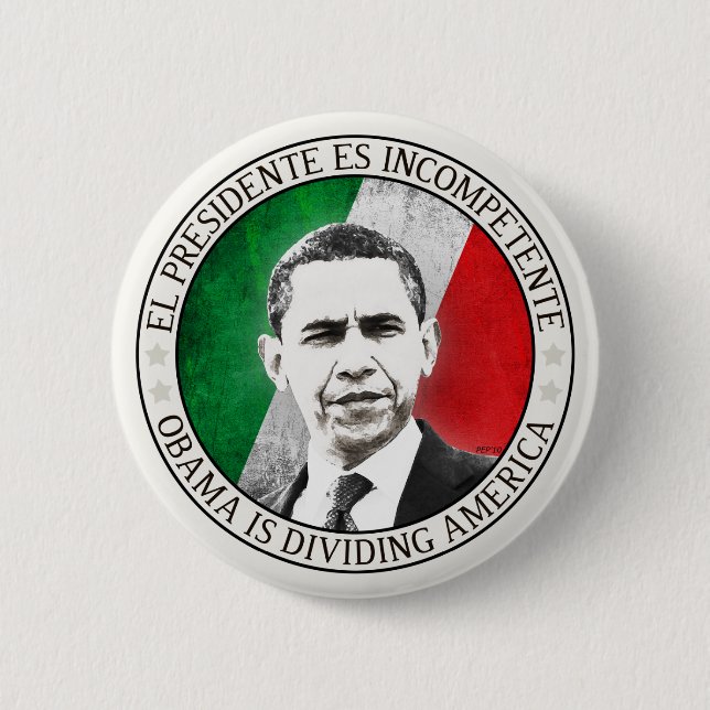 El Presidente Es Inkompetente Button (Vorderseite)
