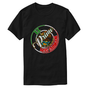 El Primo Mas Chingon Mexican Mexico Druck Stolz T-Shirt