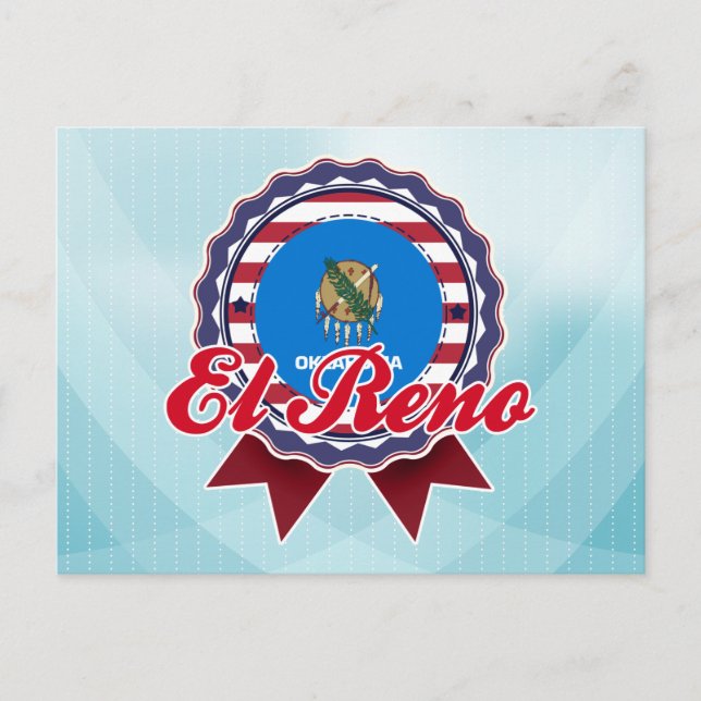 El Reno, ok Postkarte (Vorderseite)