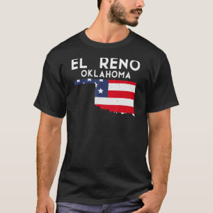 El Reno USA Staat America Travel Oklahoman T-Shirt