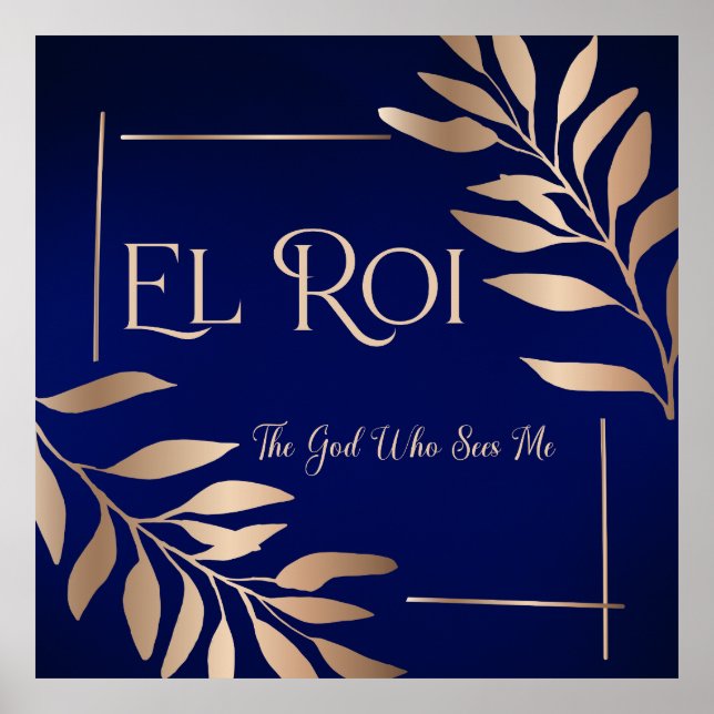 El Roi 3 (Sapphire/Gold) Poster (Vorne)