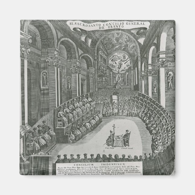 El Sacrosanto Concilio General de Trento Magnet (Vorne)