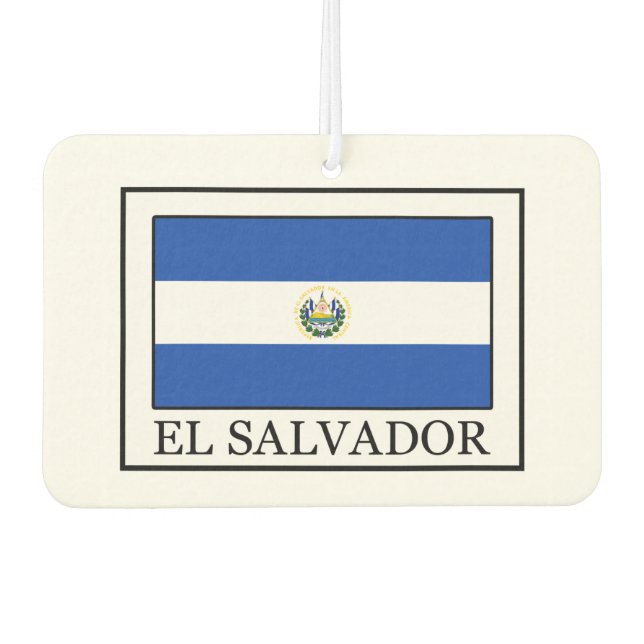 El Salvador Autolufterfrischer (Vorderseite)
