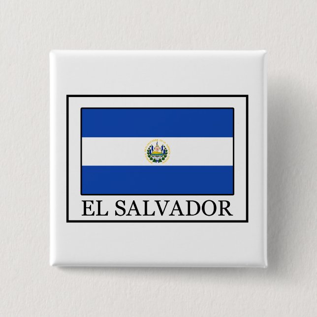 El Salvador Button (Vorderseite)