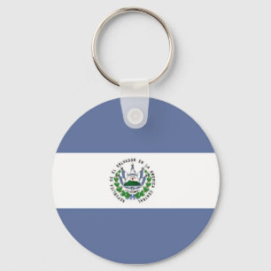 El Salvador Flag Anhänger Schlüsselanhänger
