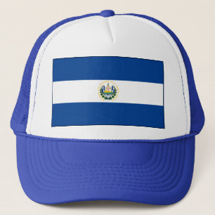 El Salvador Flag Hat Truckerkappe