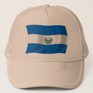 El Salvador Flag Hat Truckerkappe