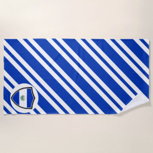 El Salvador Flag Strandtuch